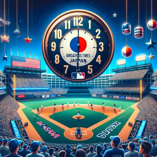 MLBのオールスター（2024）の日本時間の画像