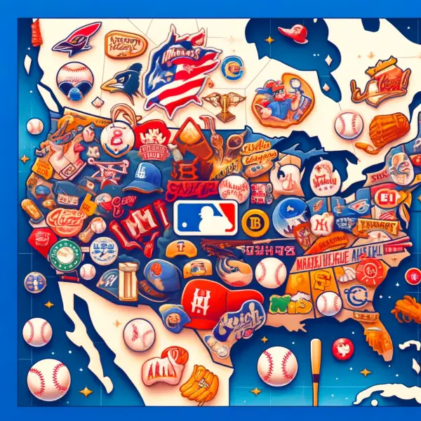 MLBのチーム一覧と地図で迫る魅力に迫る！伝統と戦績の画像